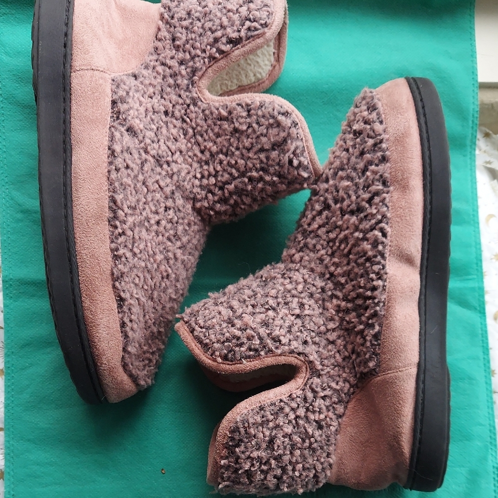 ROCKDOVE Cozy Women's Fleece Boots - Brown